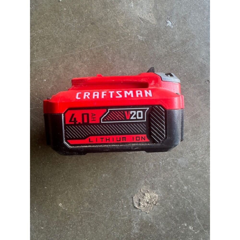 GENUINE CRAFTSMAN [CMCB204] V20 4.0 AH RECHARGEABLE 20-VOLT LITHIUM ION BATTERY